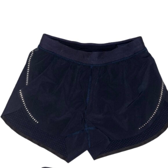 Lululemon Navy Blue Running Shorts – Women’s Size 6 - Picture 1 of 3
